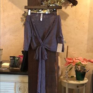 Free People Tie Crop